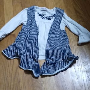 Little Girl size 6 Little Lass 2 pc set